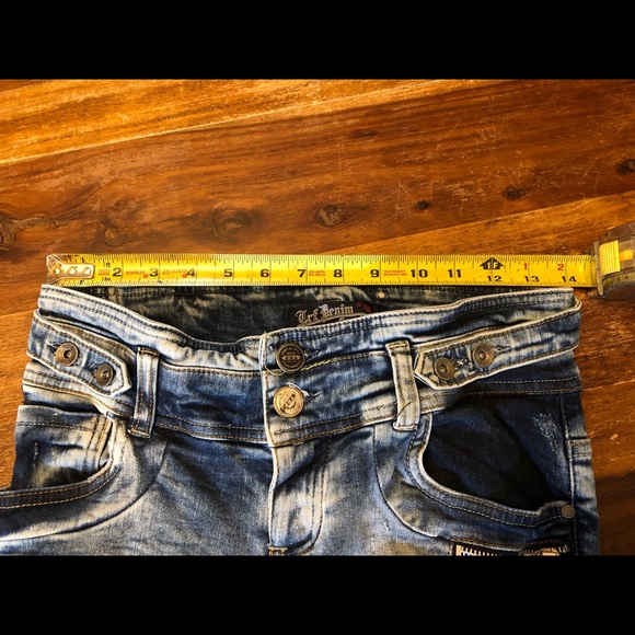 Zara TRF moto acid wash jeans - Picture 7 of 10
